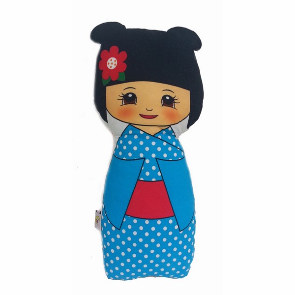 Mavi Kokeshi Pambek