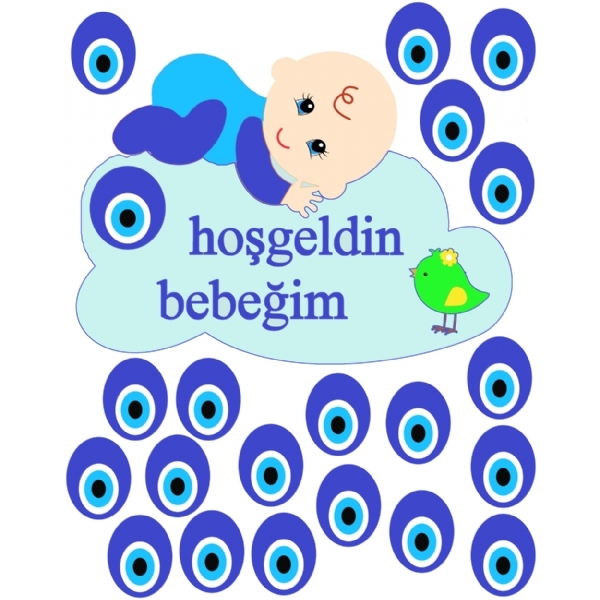 Hoşgeldin bebeğim erkek