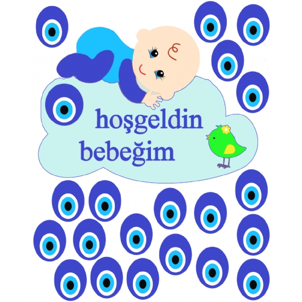 hoşgeldin bebeğim erkek